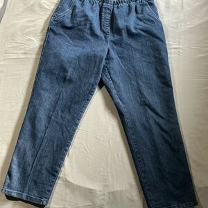 Women's Classic Blue Wide Leg Jeans